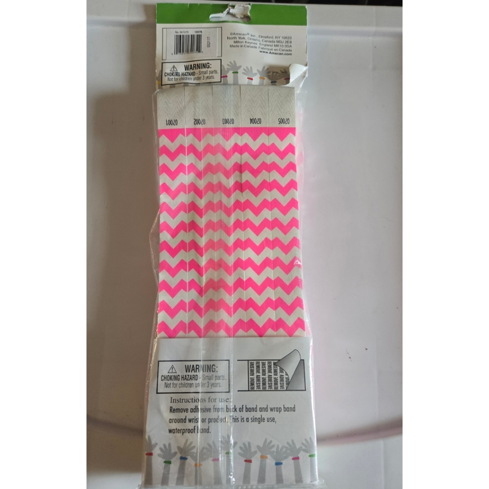 Event Party Wristbands 500 Count - Picture 2 of 2